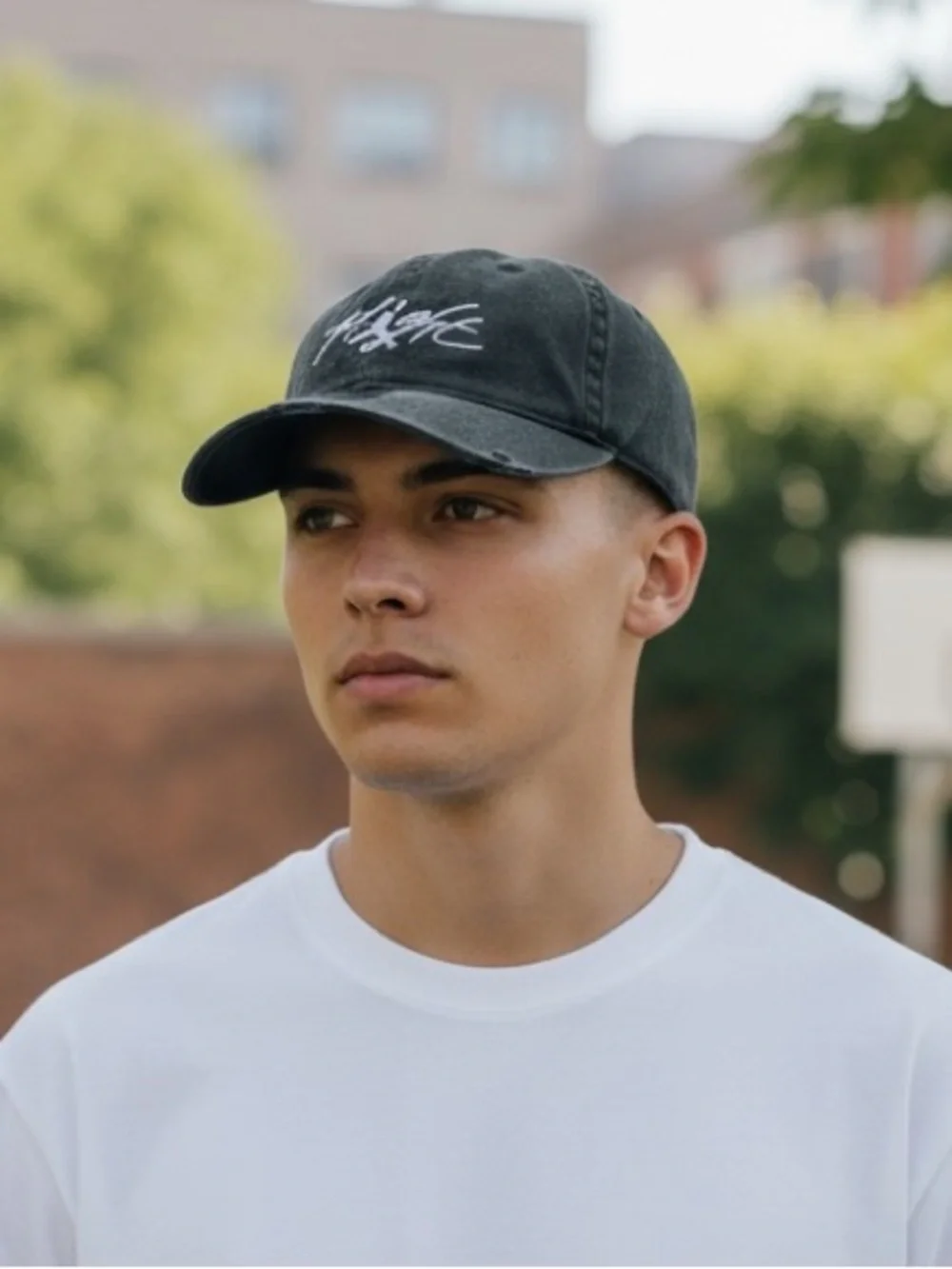 Jordan Black Script Logo Cap